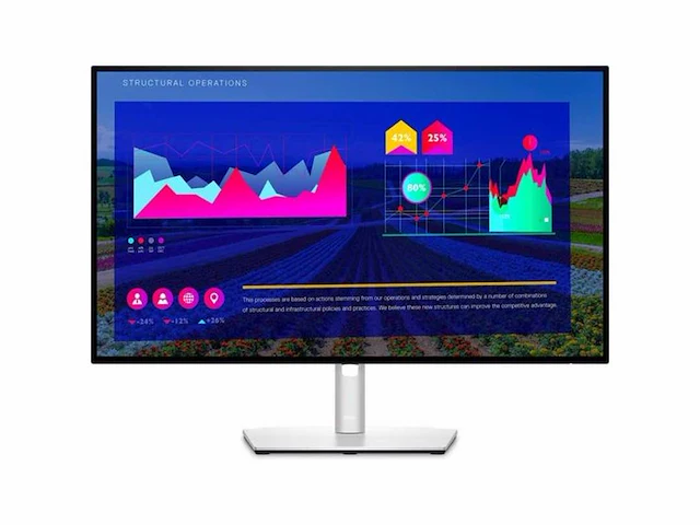 Dell ultrasharp u2722d - qhd ips monitor - usb-c 15w - 27 inch - afbeelding 1 van  3