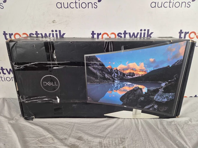 Dell ultrasharp u3421we led display 86,6 cm (34.1") 3440 x 1440 pixels lcd zwart - afbeelding 2 van  2