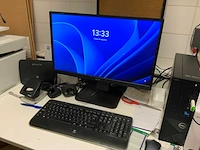 Dell vostro intel core i5 desktop met illyama prolite xb2483 hsu monitor - afbeelding 4 van  5