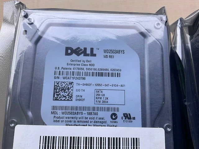 Dell wd2502abys harde schijf (8x) - afbeelding 4 van  4