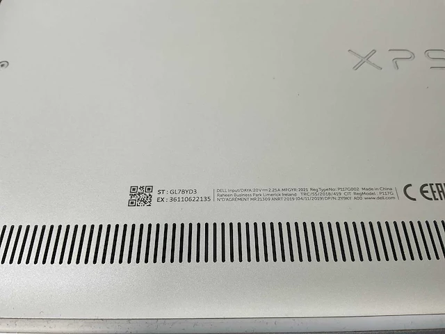 Dell xps 13 9310 13.4”, core(tm) i7 11th gen, 16 gb ram, 1 tb nvme laptop - afbeelding 7 van  7