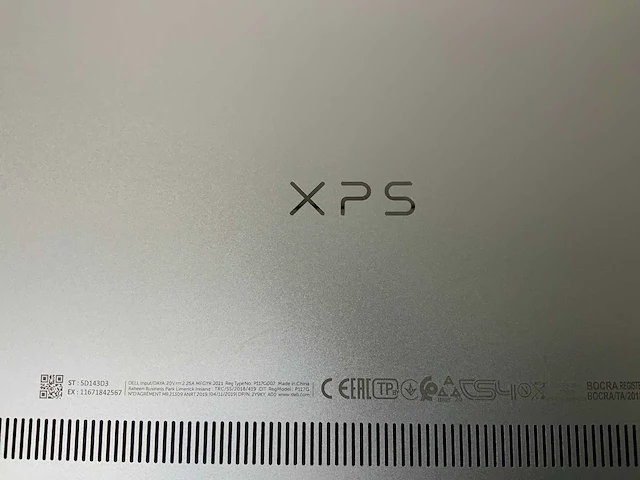 Dell xps 13 9310 13.4”, core(tm) i7 11th gen, 16 gb ram, 512 gb nvme laptop - afbeelding 7 van  7