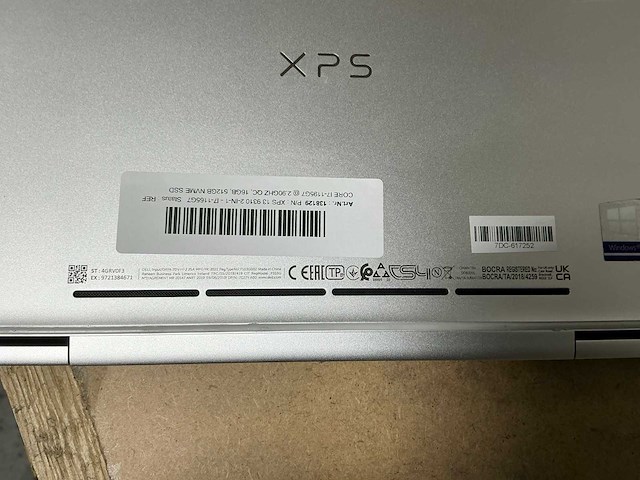Dell xps 13 9310 2-in-1 - i7-1165g7 laptop - afbeelding 4 van  4
