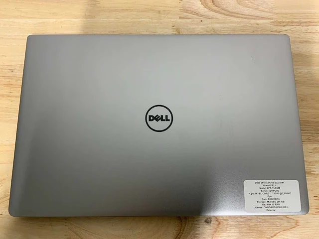 Dell xps 13 9360 laptop - afbeelding 6 van  8