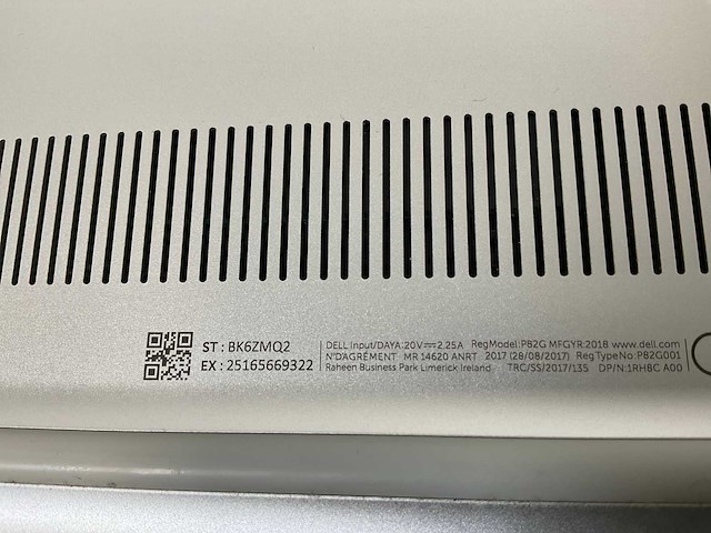 Dell xps 13 9370 13.3”, core(tm) i7 8th gen, 16 gb ram, 512 gb nvme laptop - afbeelding 7 van  7