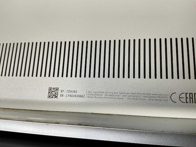 Dell xps 13 9370 13.3”, core(tm) i7 8th gen, 8 gb ram, 512 gb nvme laptop - afbeelding 7 van  7