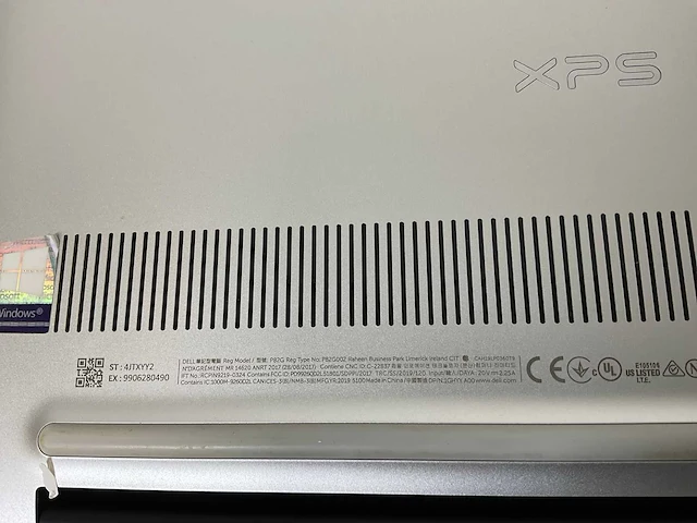 Dell xps 13 9380 13.3”, core(tm) i7 8th gen, 16 gb ram, 512 gb nvme laptop - afbeelding 7 van  7
