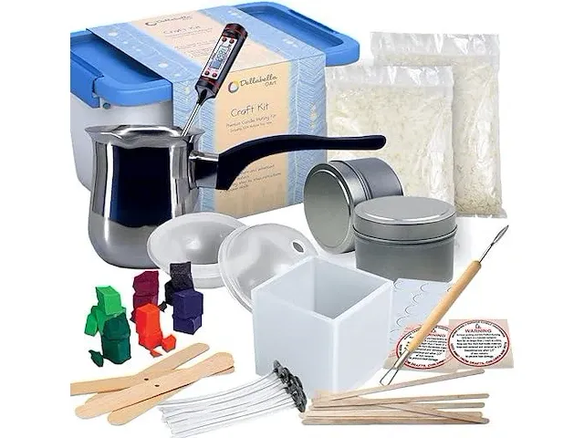 Dellabella wax candle melting kit - afbeelding 1 van  4