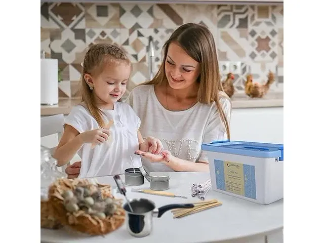Dellabella wax candle melting kit - afbeelding 4 van  4