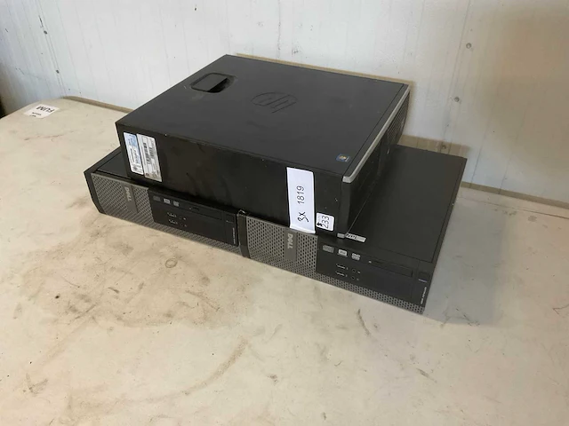 Dell/hp desktop (3x) - afbeelding 1 van  4