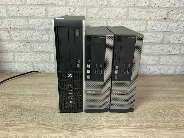 Dell/hp desktop (3x) - afbeelding 4 van  5