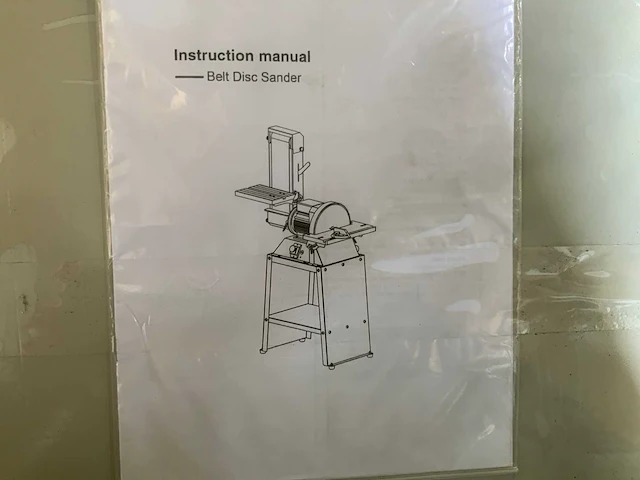 Delmer bandschuurmachine - afbeelding 5 van  6