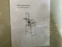 Delmer bandschuurmachine - afbeelding 5 van  6