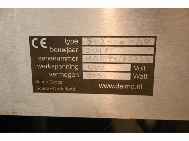 Delmo - 2017 - lexovac 301-1.0 map - vacuümmachine - afbeelding 6 van  6