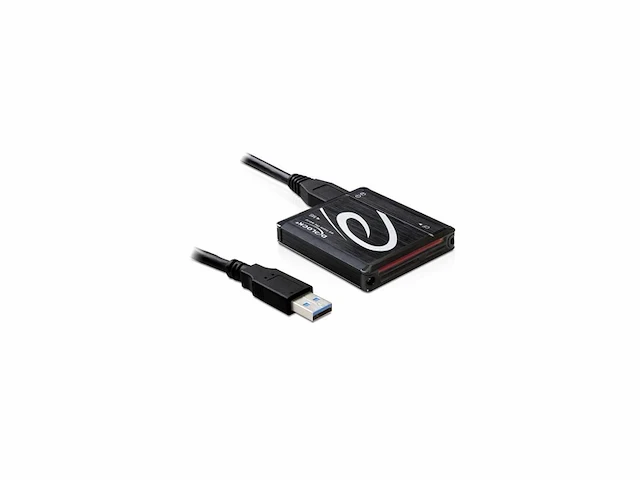 Delock 91704 all-in-one kaartlezer usb 3.0 tot superspeed usb 5 gbps ondersteunt verwijderbare disc-modus hot-swap plug & play - afbeelding 1 van  2