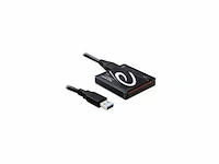 Delock 91704 all-in-one kaartlezer usb 3.0 tot superspeed usb 5 gbps ondersteunt verwijderbare disc-modus hot-swap plug & play - afbeelding 1 van  2