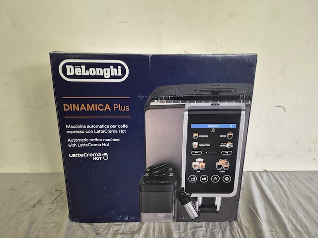 De'longhi dinamica plus ecam380.85.sb koffiemachine - afbeelding 2 van  2