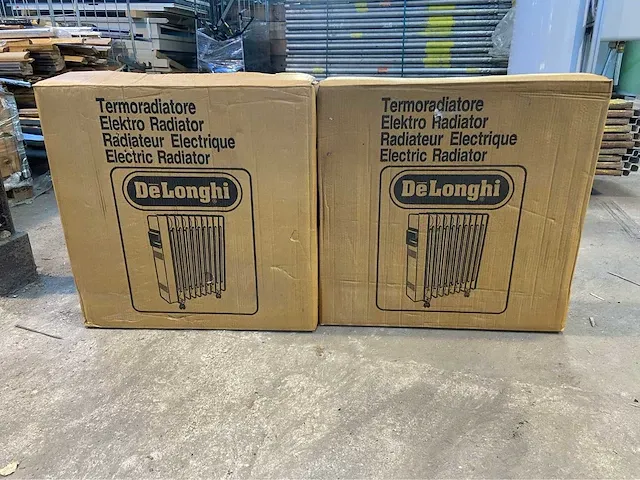 Delonghi elektrische kachel (2x) - afbeelding 1 van  8