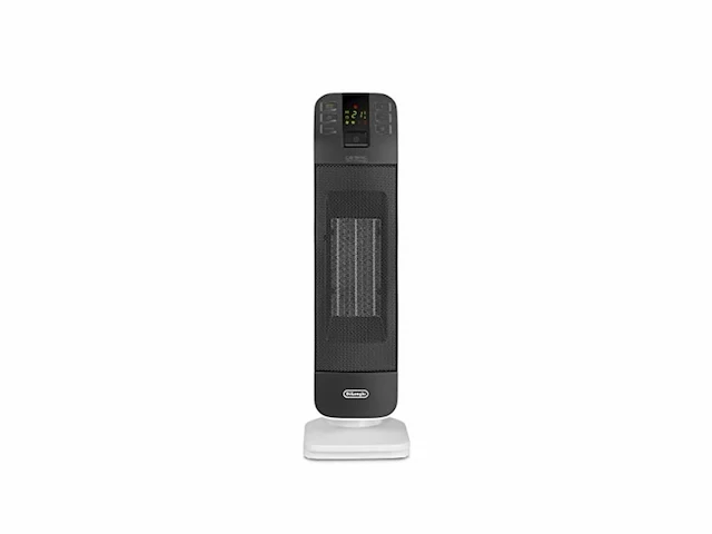 De'longhi hfx65v20 bend line keramische ventilatorkachel, 2000 w, wit/grijs - afbeelding 1 van  5