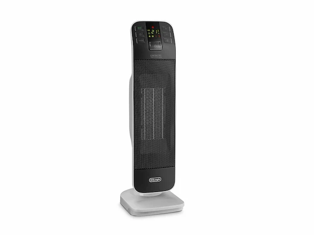 De'longhi hfx65v20 bend line keramische ventilatorkachel, 2000 w, wit/grijs - afbeelding 2 van  5