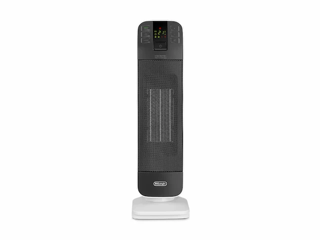 De'longhi hfx65v20 bend line keramische ventilatorkachel, 2000 w, wit/grijs - afbeelding 4 van  5