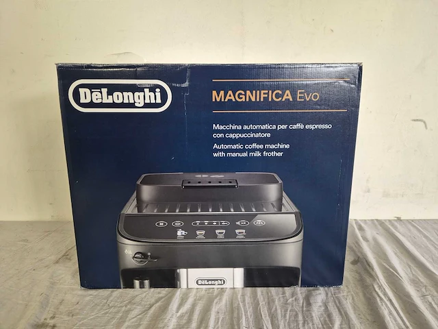 Delonghi magnifica evo ecam290.21b - zwart - afbeelding 2 van  2