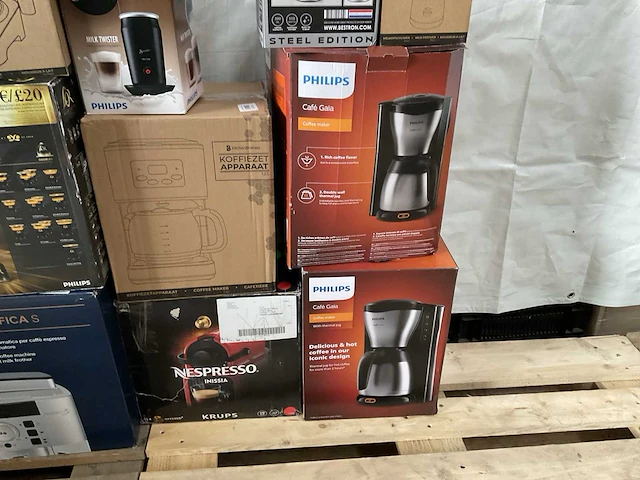 Delonghi philips lor koffie- & espressomachines (6x) - afbeelding 3 van  5