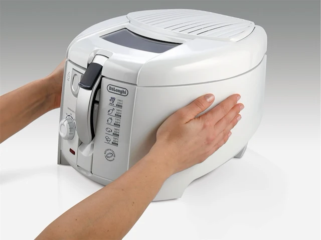 De'longhi rotofry f28211 fritteuse 1800 w wit - afbeelding 3 van  6
