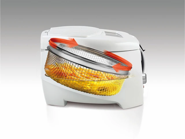 De'longhi rotofry f28211 fritteuse 1800 w wit - afbeelding 4 van  6