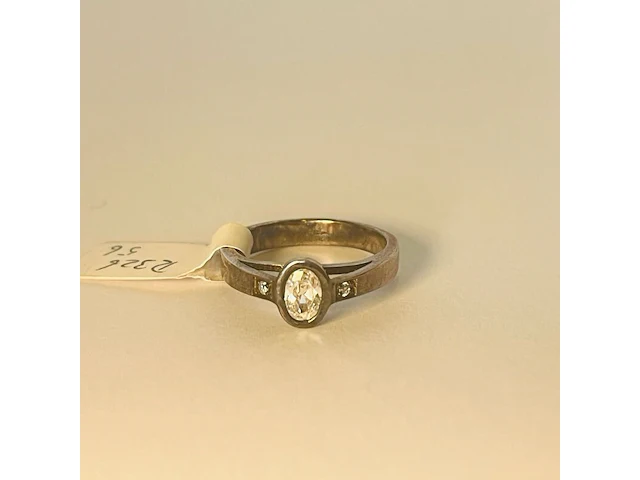 Delphi gesigneerde zilveren ring met stempel - afbeelding 1 van  6