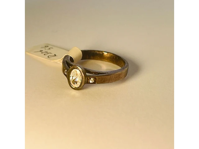 Delphi gesigneerde zilveren ring met stempel - afbeelding 3 van  6