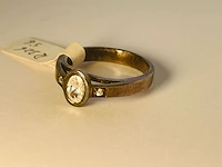 Delphi gesigneerde zilveren ring met stempel - afbeelding 3 van  6