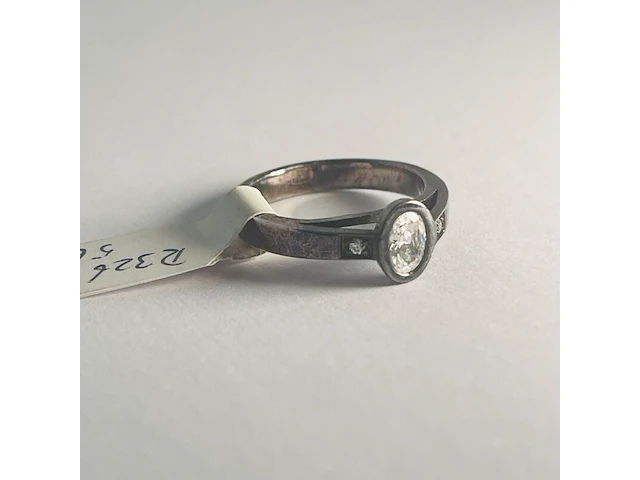 Delphi gesigneerde zilveren ring met stempel - afbeelding 4 van  6