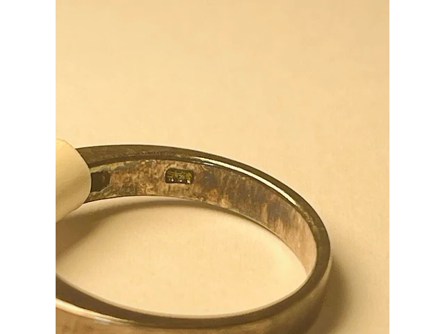 Delphi gesigneerde zilveren ring met stempel - afbeelding 5 van  6