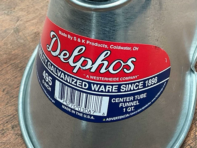 Delphos 495 6” trechter (10x) - afbeelding 3 van  4