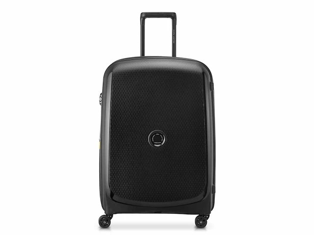 Delsey belmont plus 71 cm vergrootbare reiskoffer - zwart - afbeelding 1 van  3