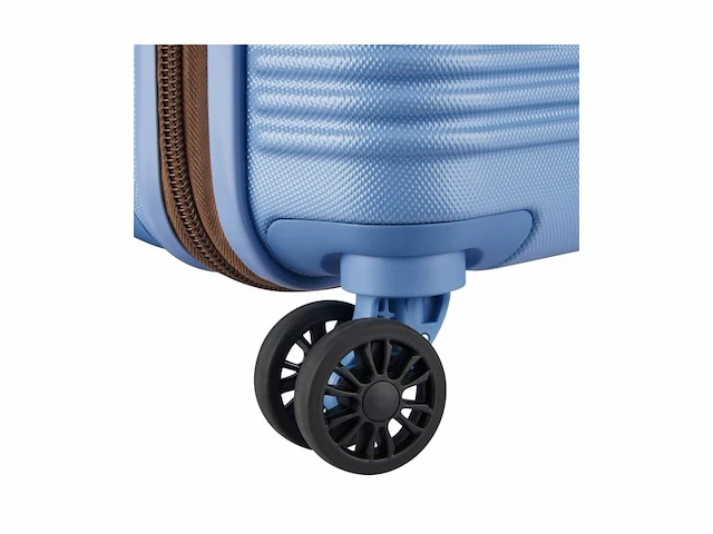 Delsey freestyle 82 cm vergrootbare reiskoffer blauw - afbeelding 3 van  4
