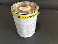 Delta - dakverf - rood 3990 (200x) - afbeelding 2 van  4