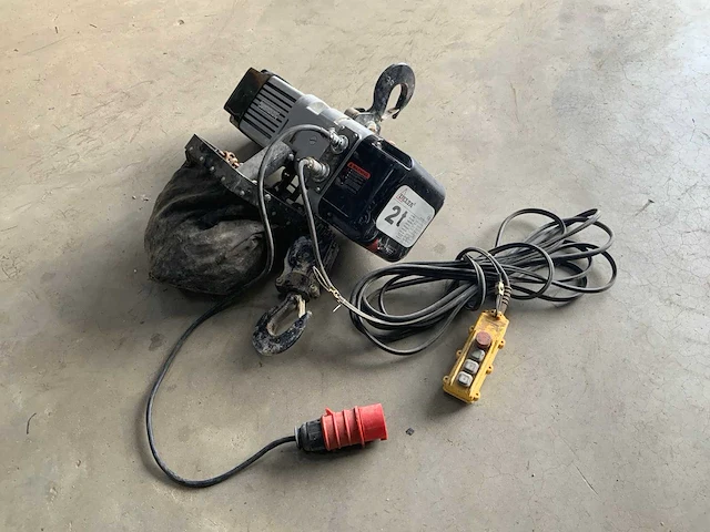 Delta 2000kg elektrische kettingtakel - afbeelding 2 van  4