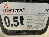 Delta 500kg elektrische kettingtakel - afbeelding 4 van  4