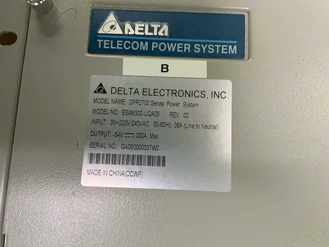 Delta dpr2700 es48/300 power system - afbeelding 3 van  4