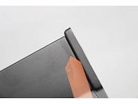 Delta faucet moderne badkamerkraan met een gat zwarte 10 gpm zwart - afbeelding 4 van  4