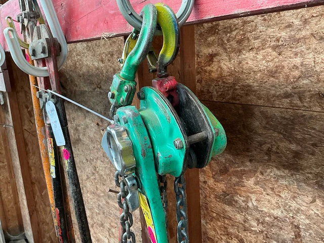 Delta green 0,75t kettingtakel - afbeelding 2 van  3