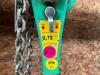 Delta green 0,75t kettingtakel - afbeelding 3 van  3