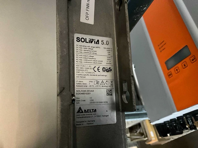 Delta solvia omvormer (4x) - afbeelding 5 van  5