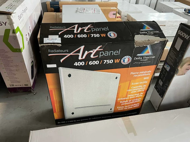 Delta thermie - art panel - elektrische convector kachel - afbeelding 1 van  1