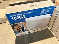 Delta thermie - dtgp-1000 wit - elektrische convector kachel - afbeelding 1 van  2