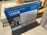 Delta thermie - dtgp-1000 zwart - elektrische convector kachel - afbeelding 1 van  1