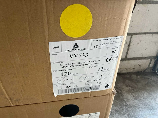 Deltaplus vv733 werkhandschoen (1400x) - afbeelding 6 van  8
