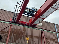 Demag - 1983 - dubbelligger - bovenloopkraan 3.2t - afbeelding 2 van  5